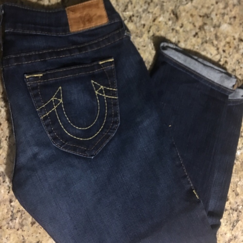True Religion Capris! ONE HOUR SALE!
